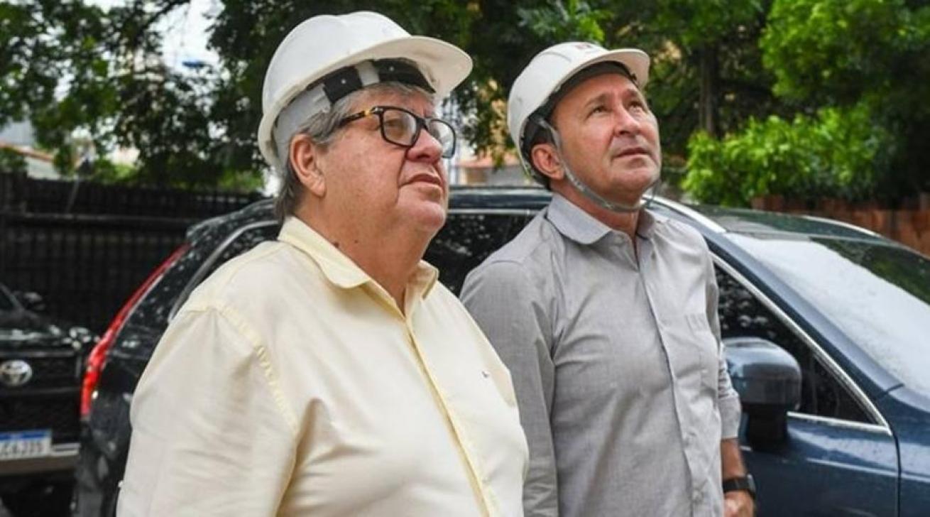 João Azevêdo e Deusdete Queiroga - Foto: Divulgação / Internet