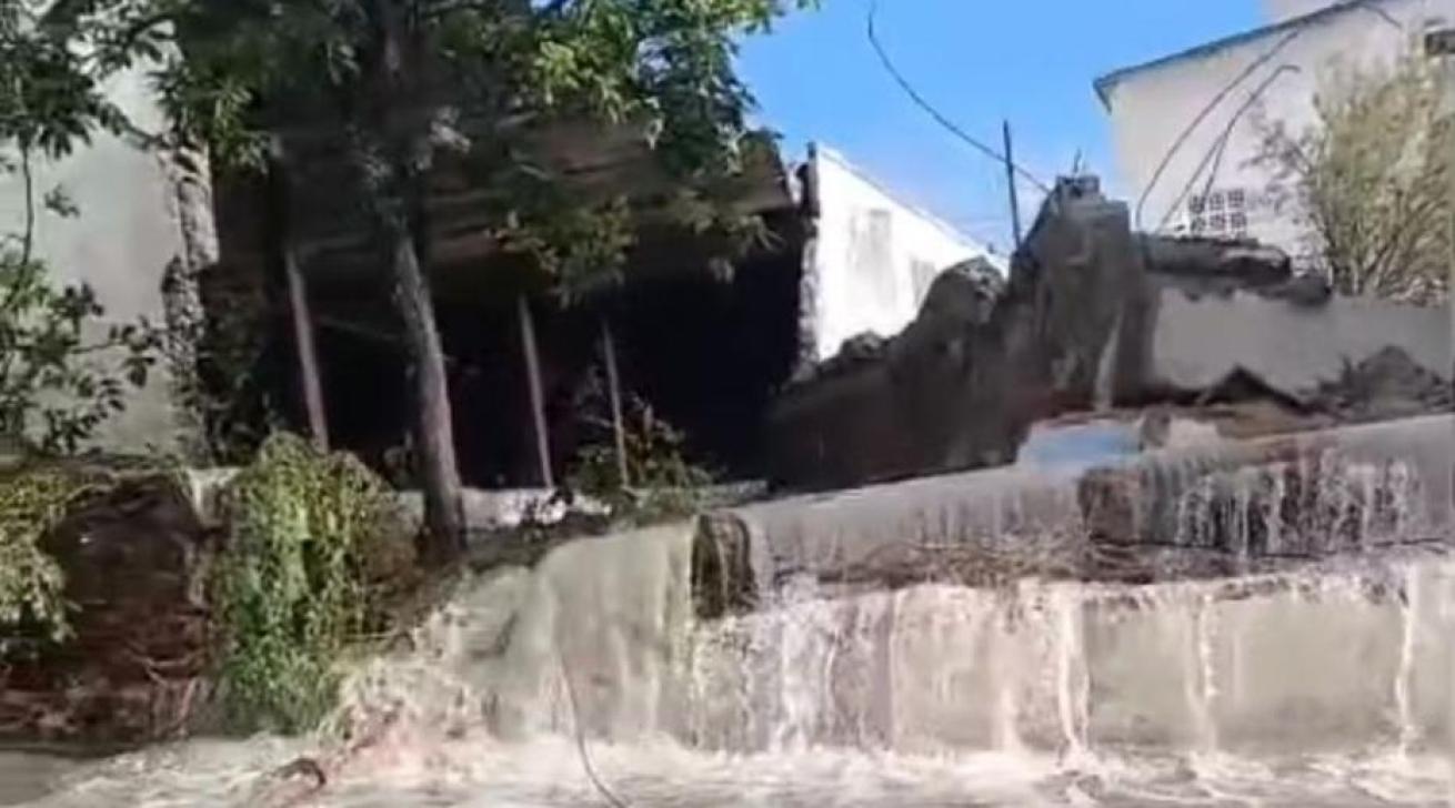 Reservatório rompido em Campina Grande - Foto: G1