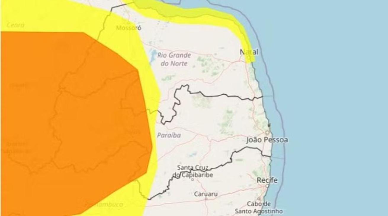 Foto: Inmet  G1 Paraíba