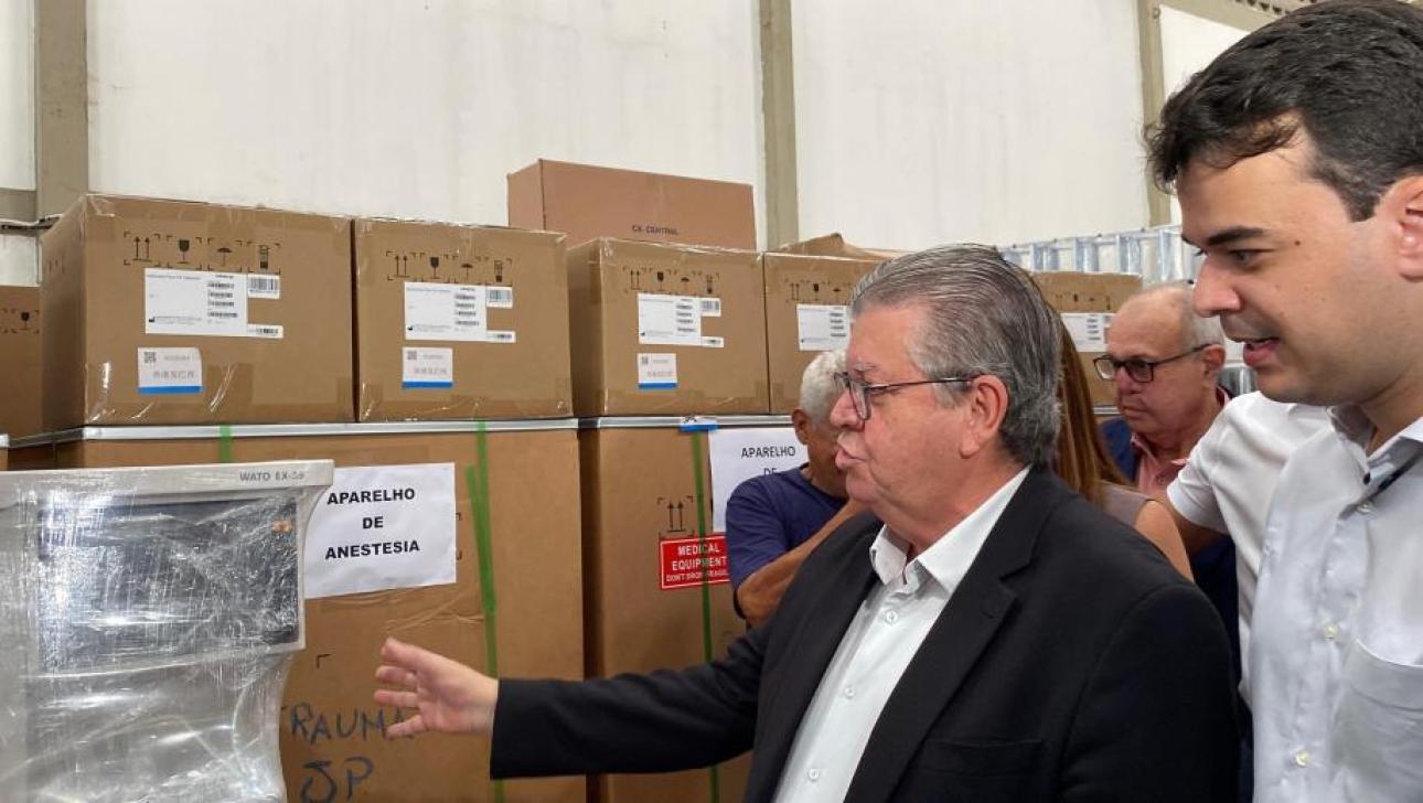 João Azevêdo entrega novos equipamentos para hospitais da rede estadual de saúde