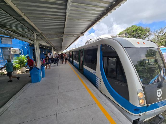 Usuários dos VLTs de João Pessoa terão mais viagens de trem a partir desta quarta, 25 de junho