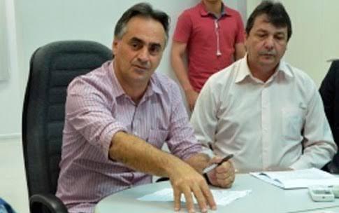 Secretário Zeneddy Bezerra (PMN) ao lado do Prefeito Luciano Cartaxo (PSD)