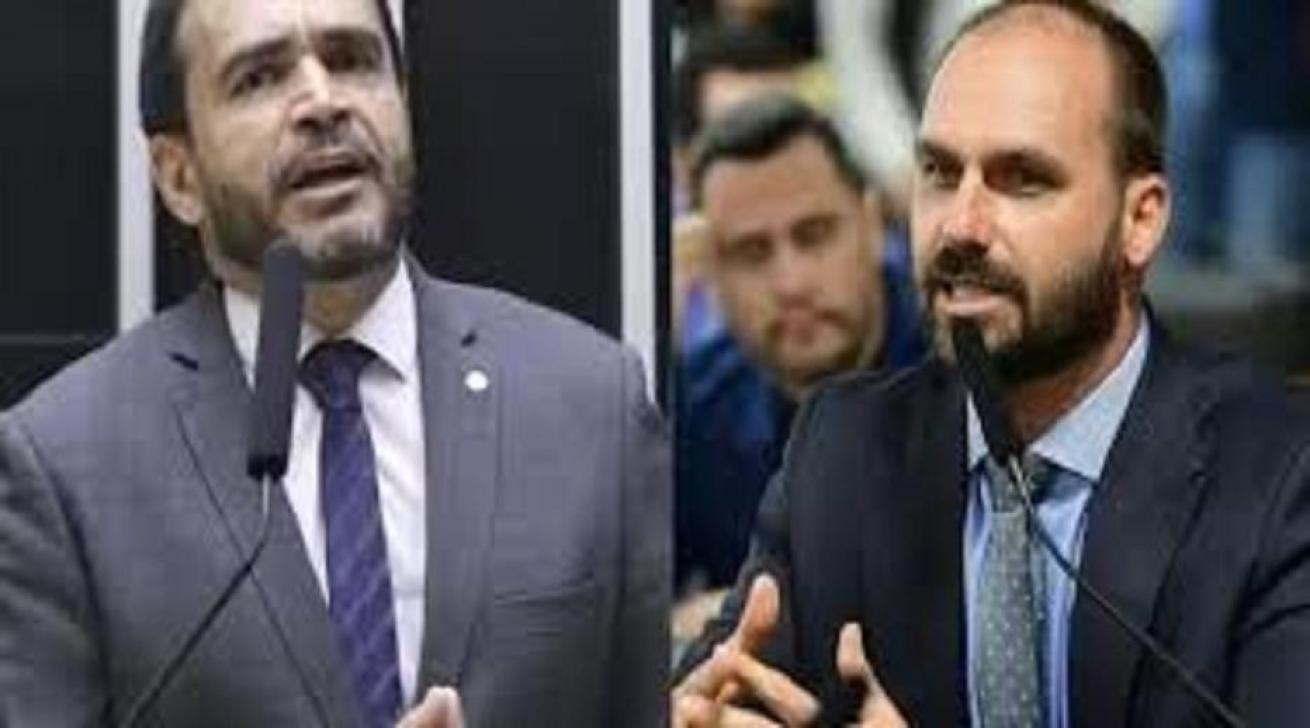 Eduardo Bolsonaro (União-SP) e Marcelo Freitas (União-MG)