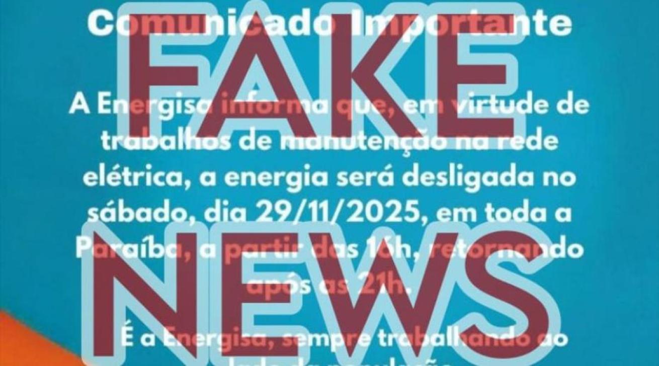 Energisa Desmente Fake News sobre Falta de Energia na Paraíba durante Final da Libertadores