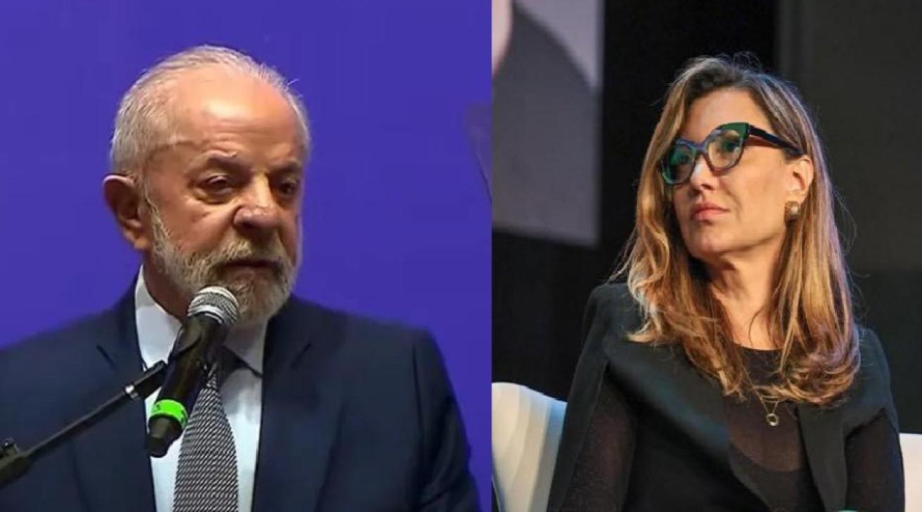 Presidente da República Federativa do Brasil chama esposa para acompanhá-lo em e